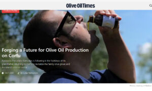 Forging a Future for Olive Oil Production on Corfu – Olive oil times