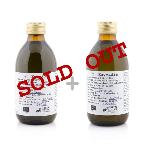 Double trouble pack - Lianolia olive oil 250ml + Thiako olive oil 250ml