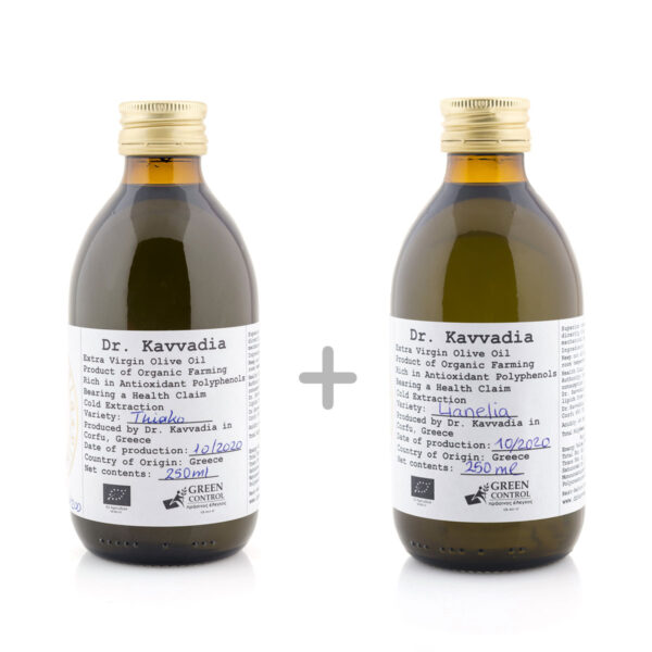 Double trouble pack - Lianolia olive oil 250ml + Thiako olive oil 250ml