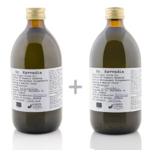 Double trouble pack - Lianolia olive oil 500ml + Thiako olive oil 500ml